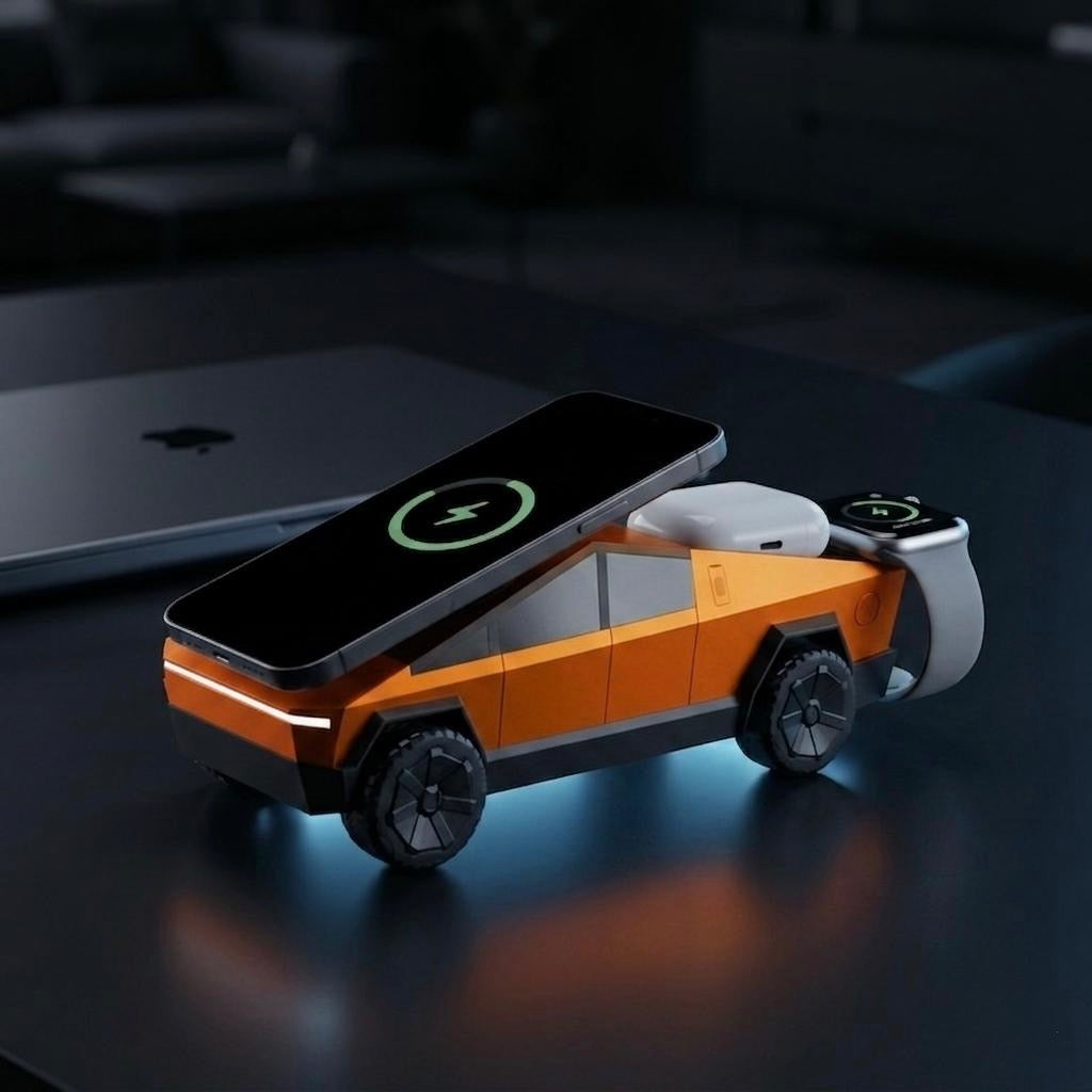 CyberDock+ 3-in-1 Wireless Charger