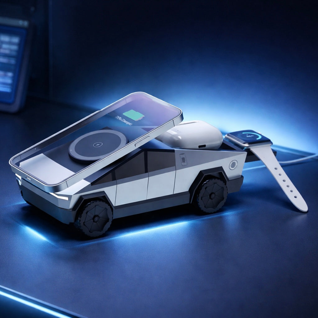 CyberDock+ 3-in-1 Wireless Charger