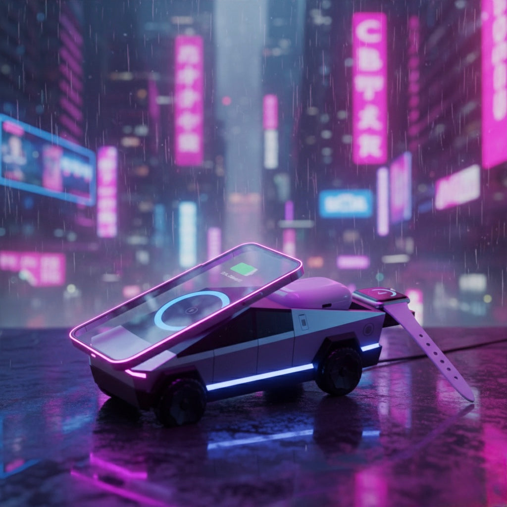 CyberDock+ 3-in-1 Wireless Charger