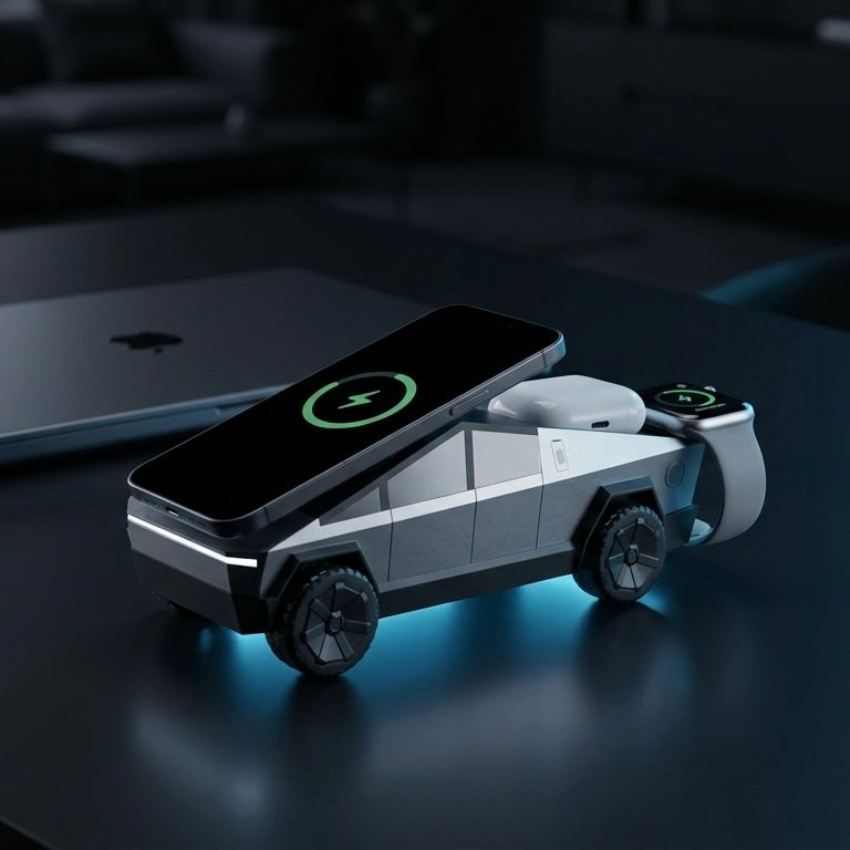 CyberDock+ 3-in-1 Wireless Charger