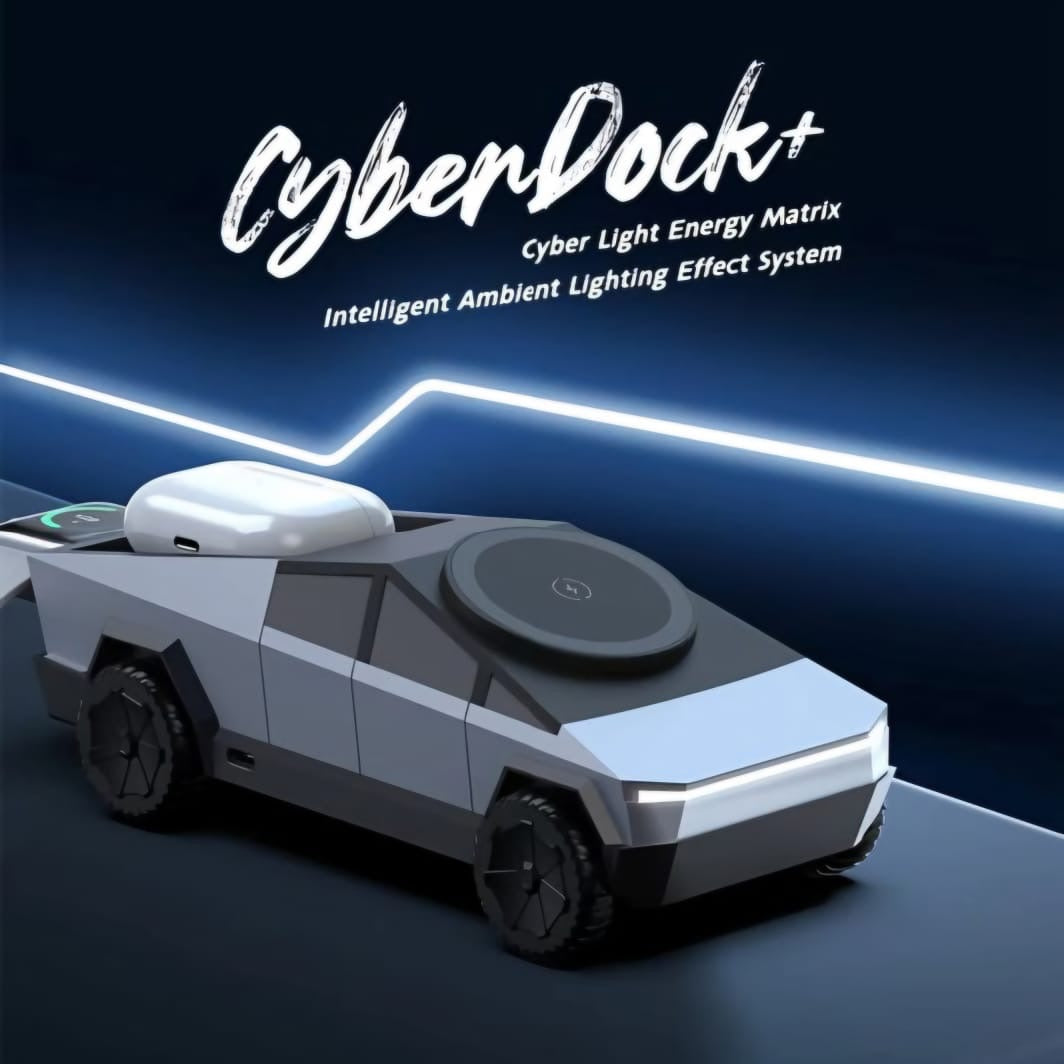 CyberDock+ 3-in-1 Wireless Charger