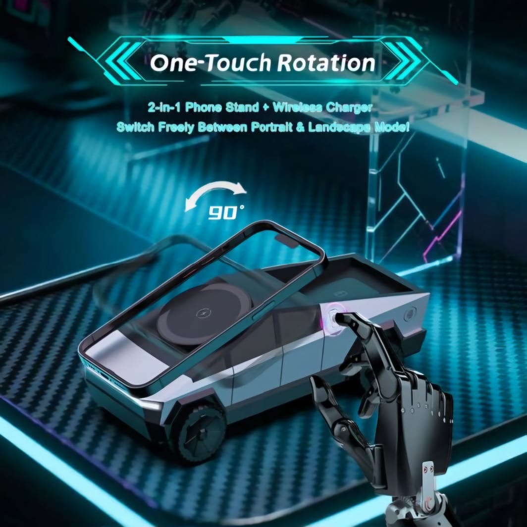 CyberDock+ 3-in-1 Wireless Charger