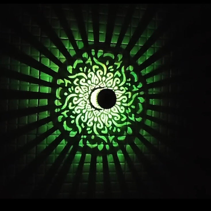 Solar light outdoorwall