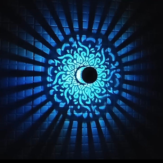 Solar light outdoorwall
