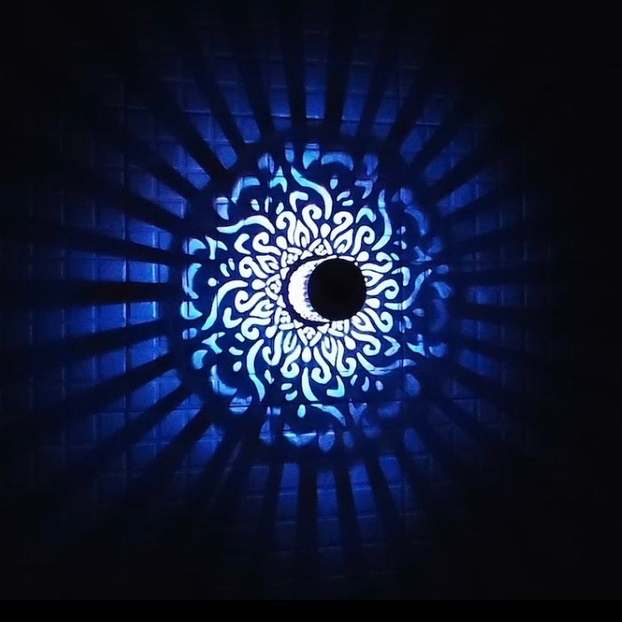 Solar light outdoorwall
