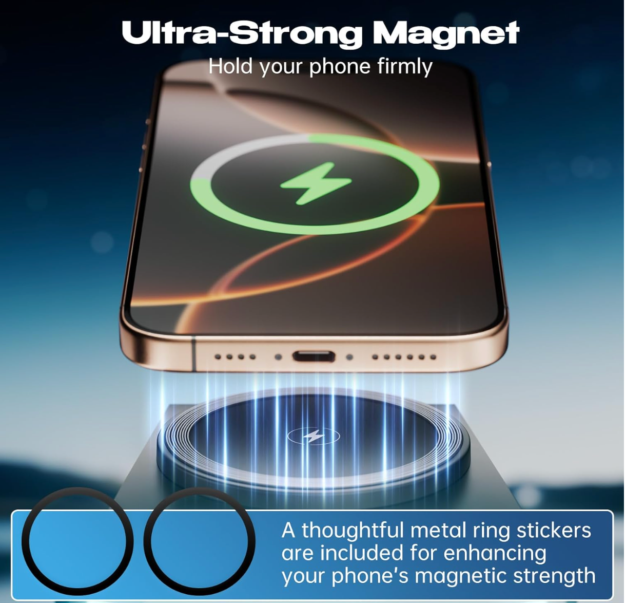 CyberDock+ 3-in-1 Wireless Charger