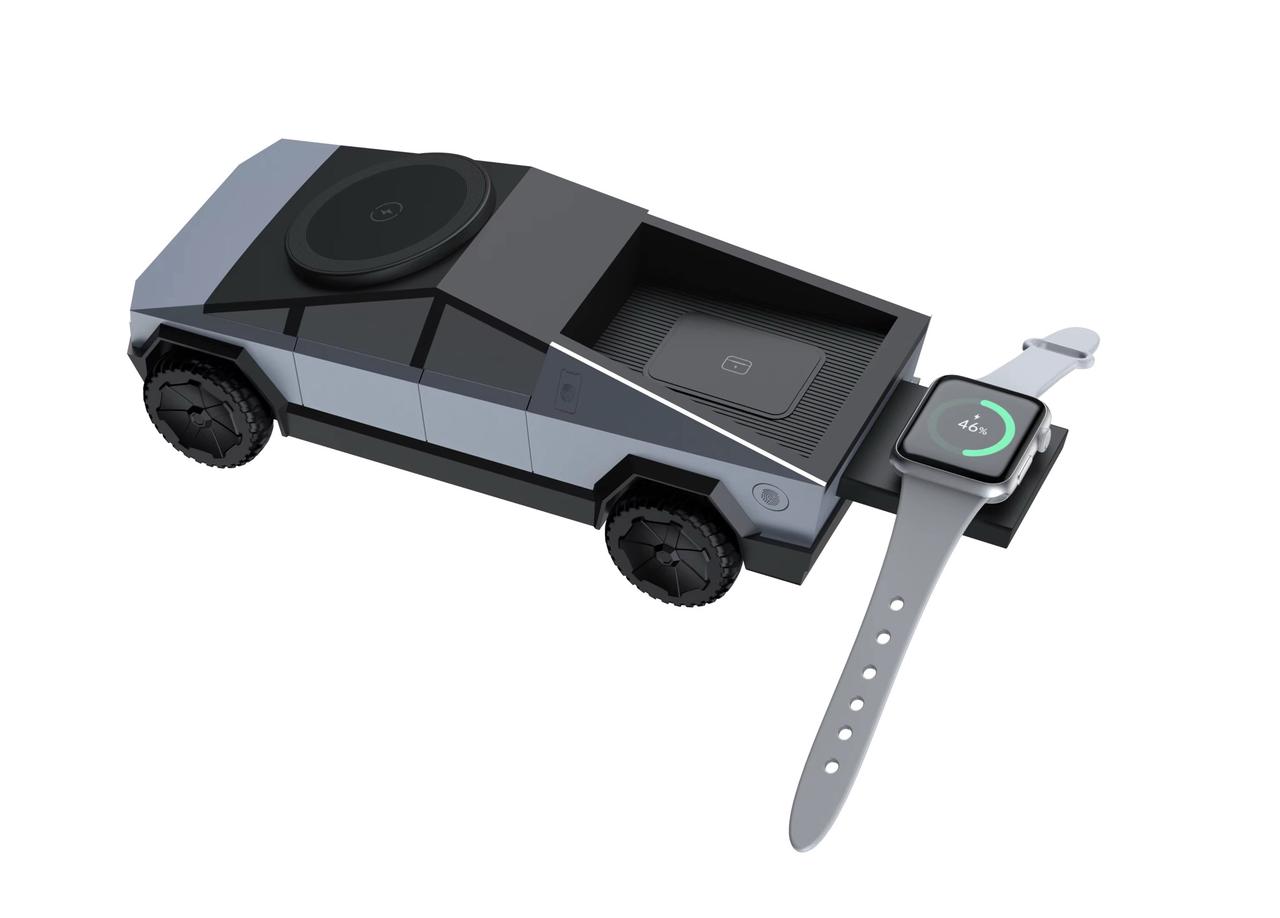 CyberDock+ 3-in-1 Wireless Charger