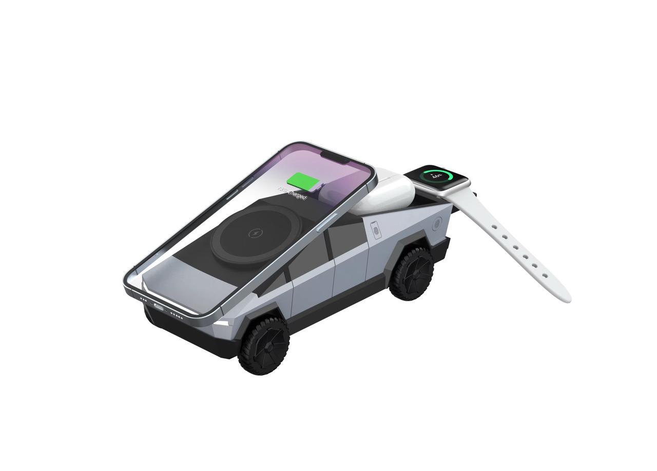 CyberDock+ 3-in-1 Wireless Charger